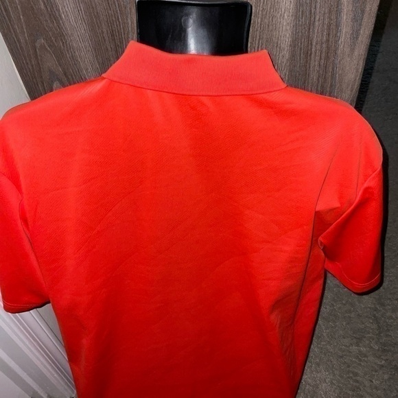 Men’s used Orange Greg Norman size XL golf polo shirt attack life - Picture 3 of 3